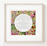 Blossoms of Forever Ketubah