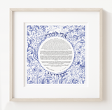 Garden of Love Twilight Ketubah