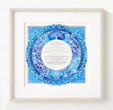 Eternal Tree of Love Gold Ketubah