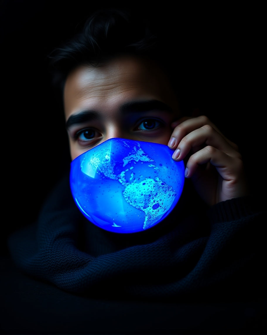blue